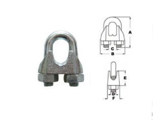 Grampo Leve Inox (Clips) AISI 304/316