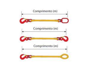 Cinta de Poliéster, Modelo GRAB 4:1 – Uma Perna