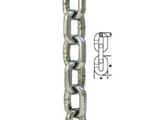 Corrente Náutica Calibrada Aço Inoxidável AISI 316L