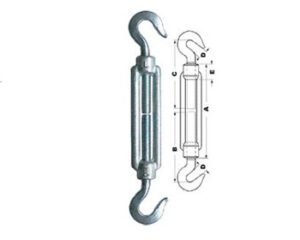 Esticador Forjado Gancho x Gancho