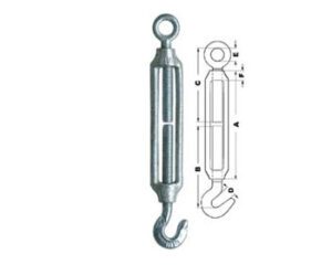 Esticador Maleável Gancho x Olhal