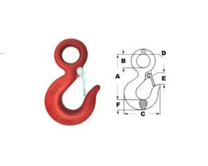 Gancho Olhal Aço Carbono com Trava de Segurança – Ari Cabos