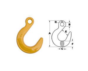 Gancho Olhal de Fundição Aço Alloy Grau 8 – Ari Cabos