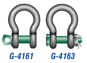 Manilhas Green Pin Standart G-4161 e G-4163