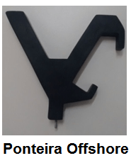 Ponteiras para Bastão Balizador