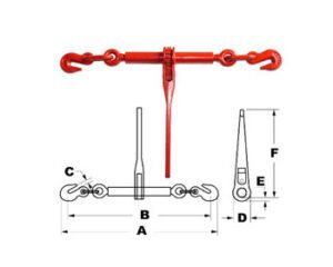 Tensionador de Corrente Tipo Catraca Aço Alloy Grau 8