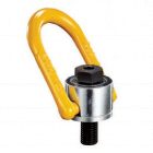 Olhal de Suspensão Aparafusável com Rolamento Giratório 360° Articulável 180°